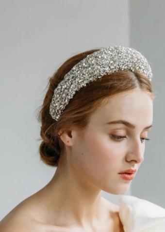 Jennifer Behr #Medici Headband #5 Crystal thumbnail