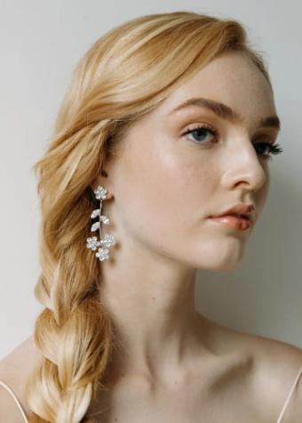 Jennifer Behr #Violet Dangle Earrings #2 Crystal thumbnail