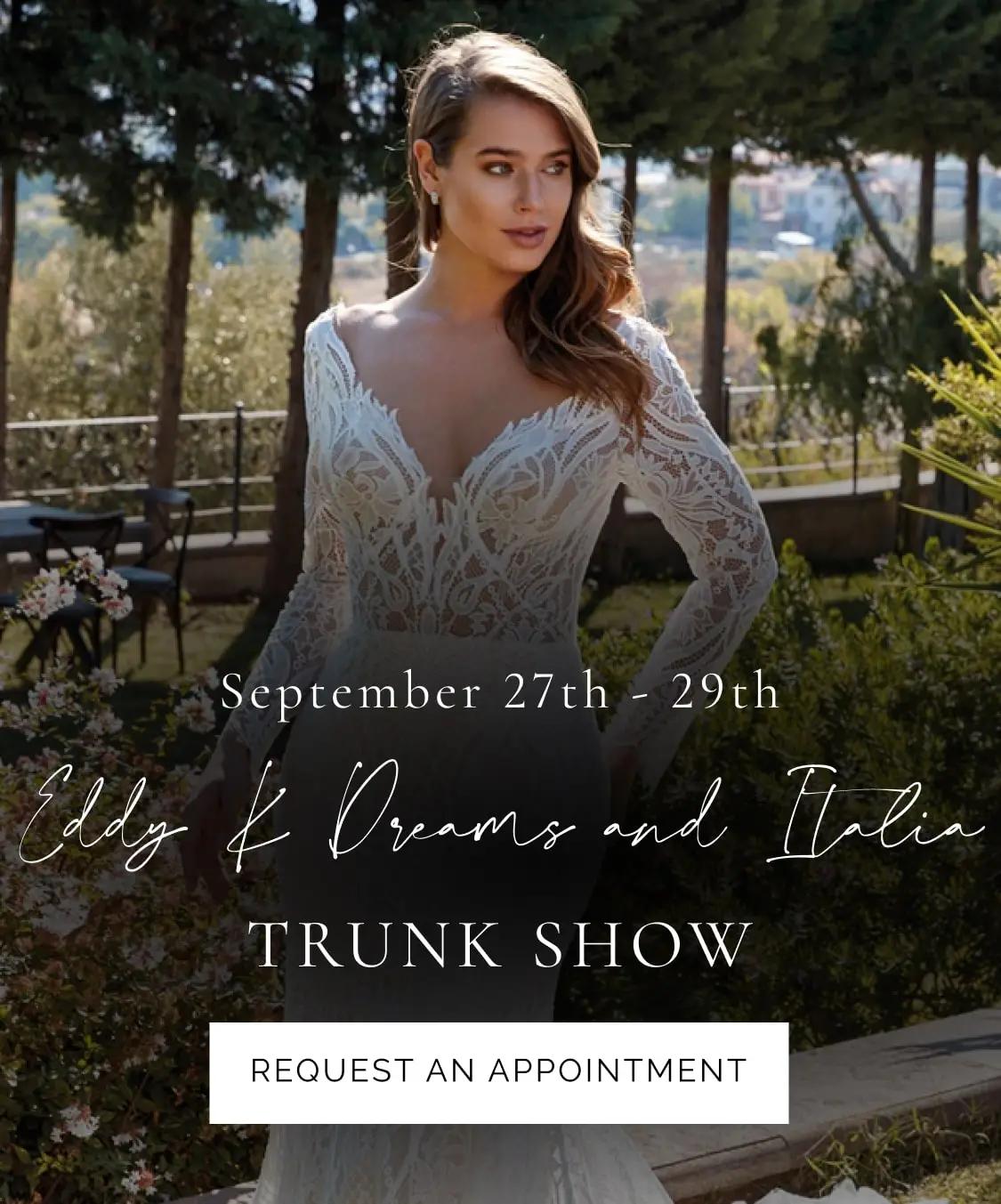 Eddy K Trunk Show Banner for Mobile